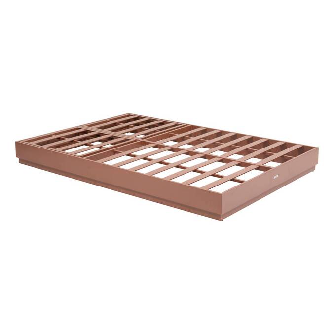 Lit de piscine ALLURE Beige / Acajou