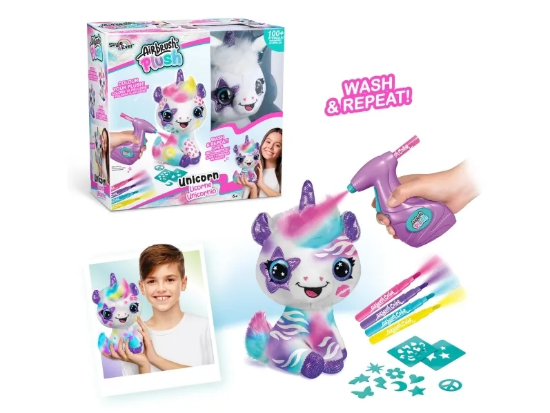 Airbrush Plush Enhjørning