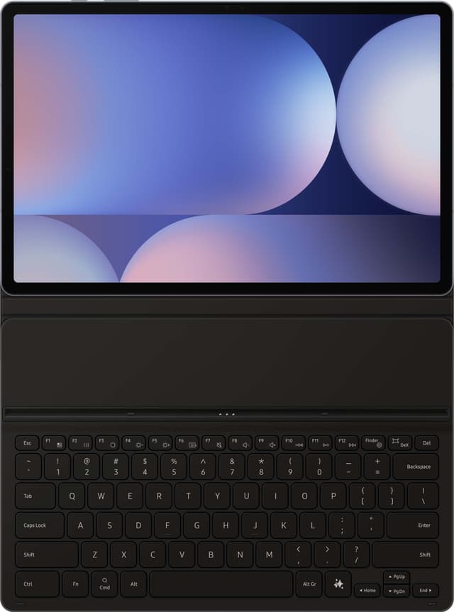 Samsung Galaxy Tab S10+/S9+/S9 FE+ Slim Tastaturetui (sort)
