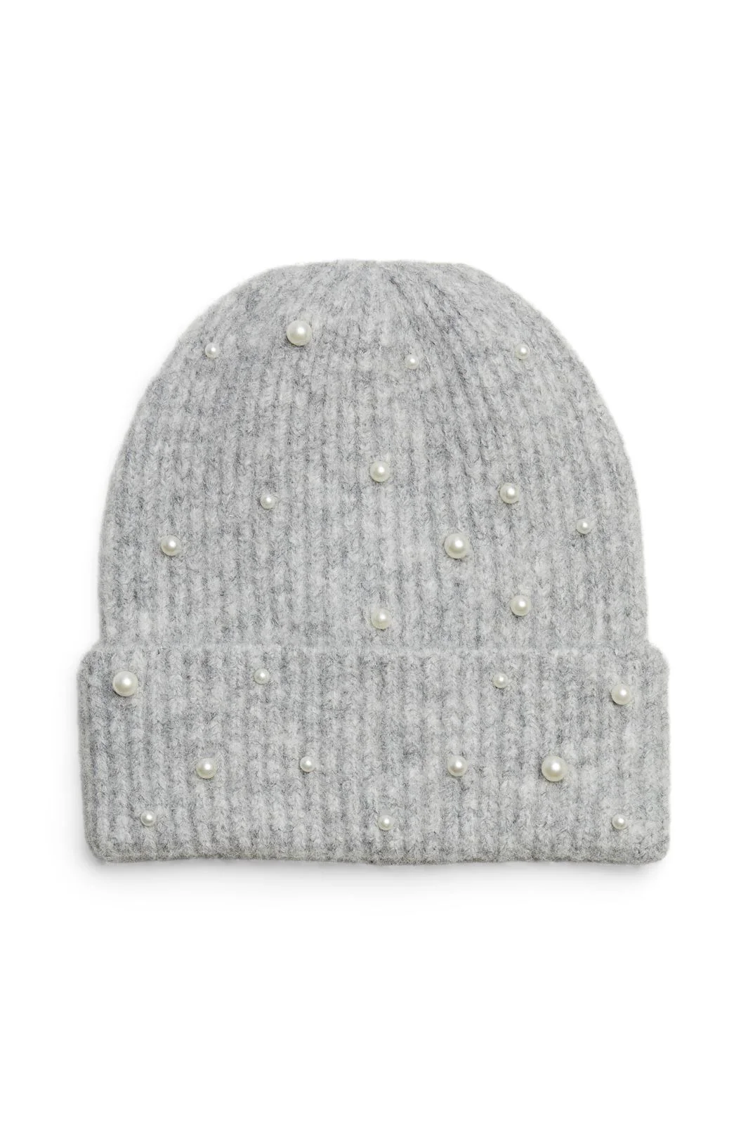 Pieces Pcrera Hood 4619026 light grey melange pearls