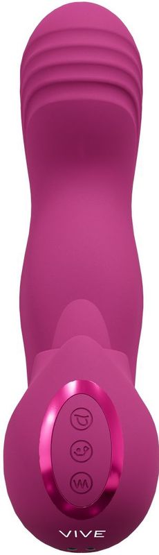 Yumi - Triple G-Spot Finger Motion Vibrator - Pink