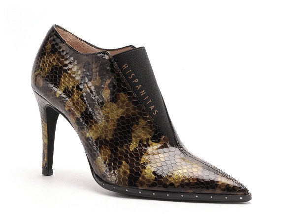 Hispanitas boots bottine talons femme hi222393 marron