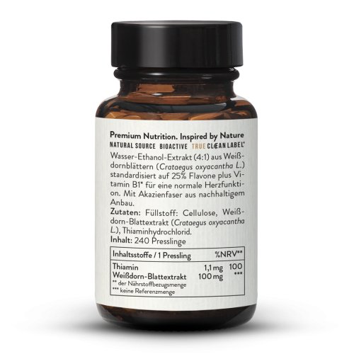 Sunday Natural Products  Weißdorn KomplexCardio Strength