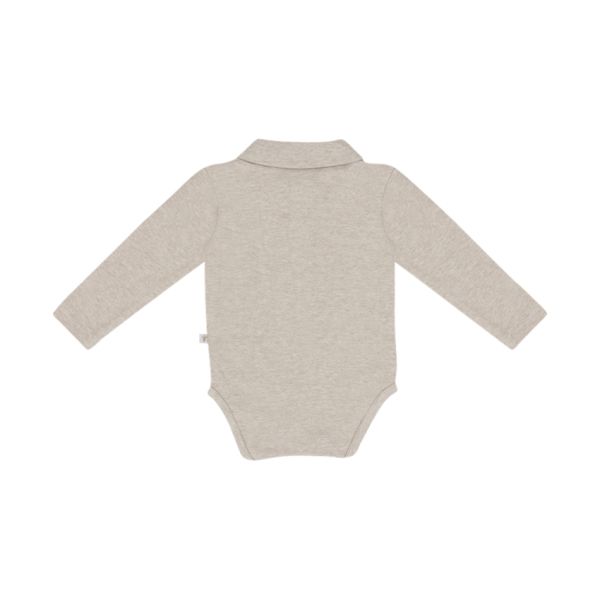 Klein Baby Polo Romper - Mt. 50 - Beige Melange