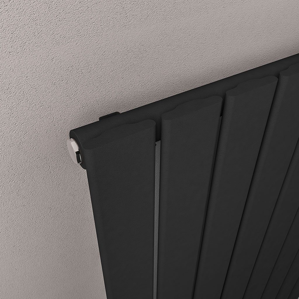 Eastbrook Warrington paneelradiator type 10 70x180cm 1586W zwart mat