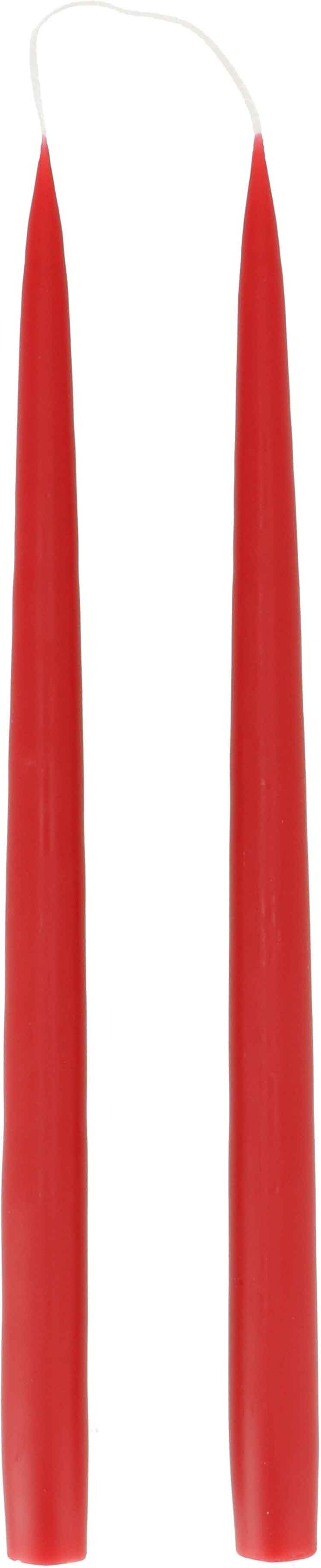 dinerkaars Danish Dip rood 30 uur D 2,2 H 35 cm 2 stuks
