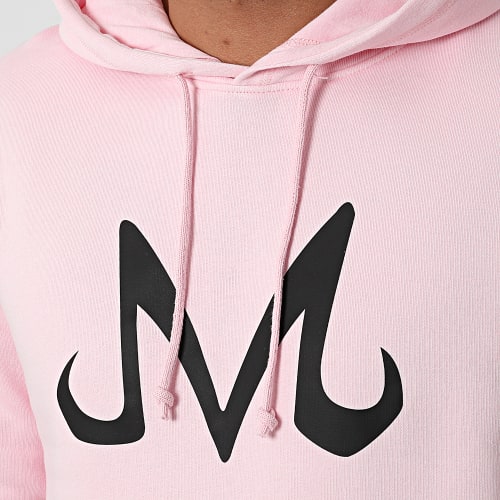 Sweat Capuche Majin Rose Noir