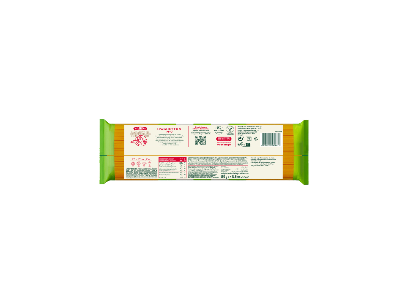 SPAGHETTONI MILANEZA Nº7 500G