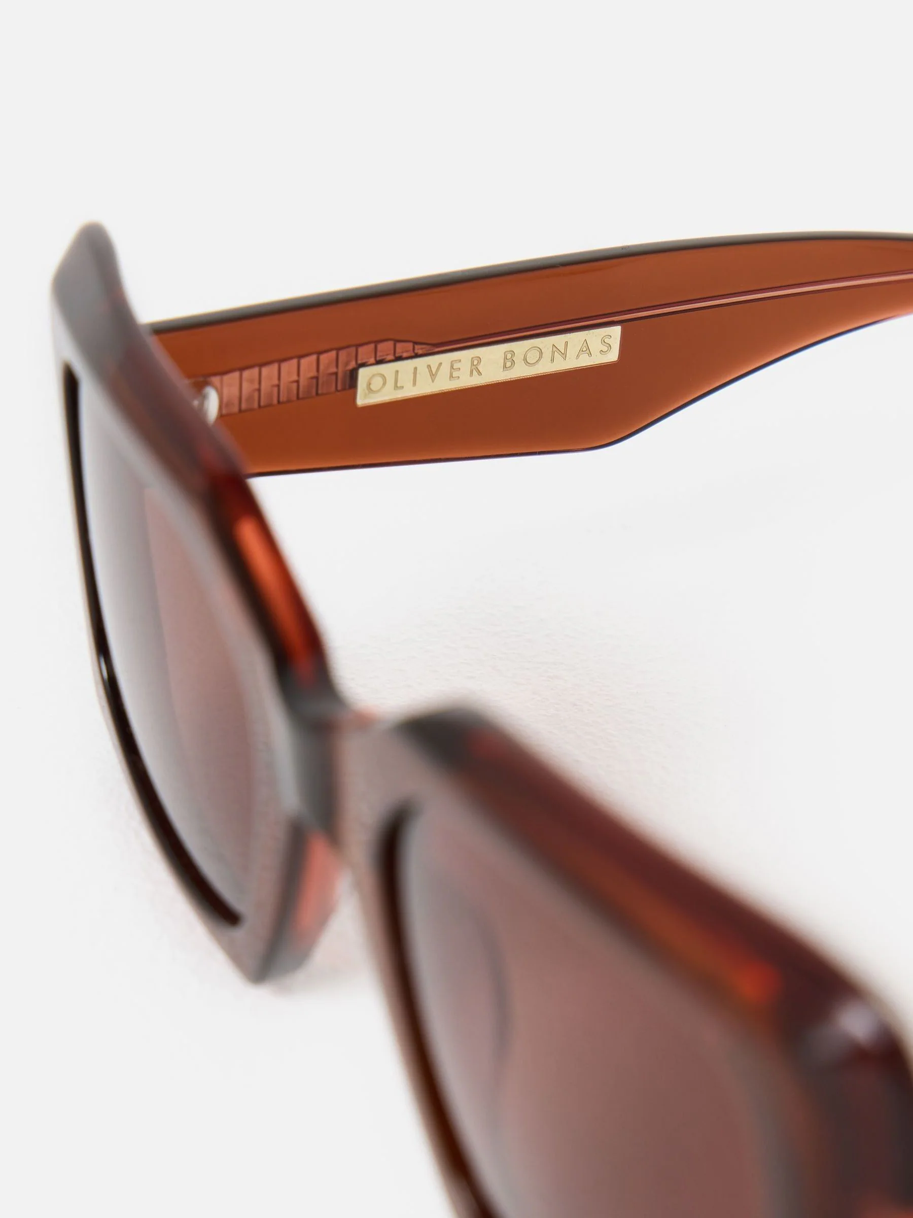 Oliver Bonas Square Acetate Sunglasses