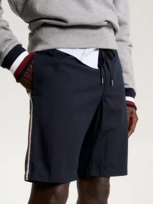 Shorts Harlem com cordão ajustável e modelagem relaxada