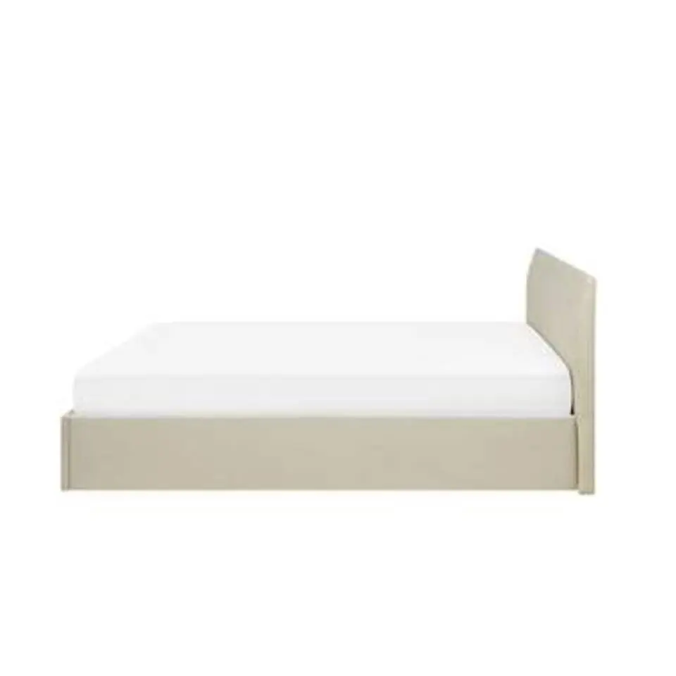 ORBEY - Tweepersoonsbed - Beige - 180 x 200 cm - Polyester