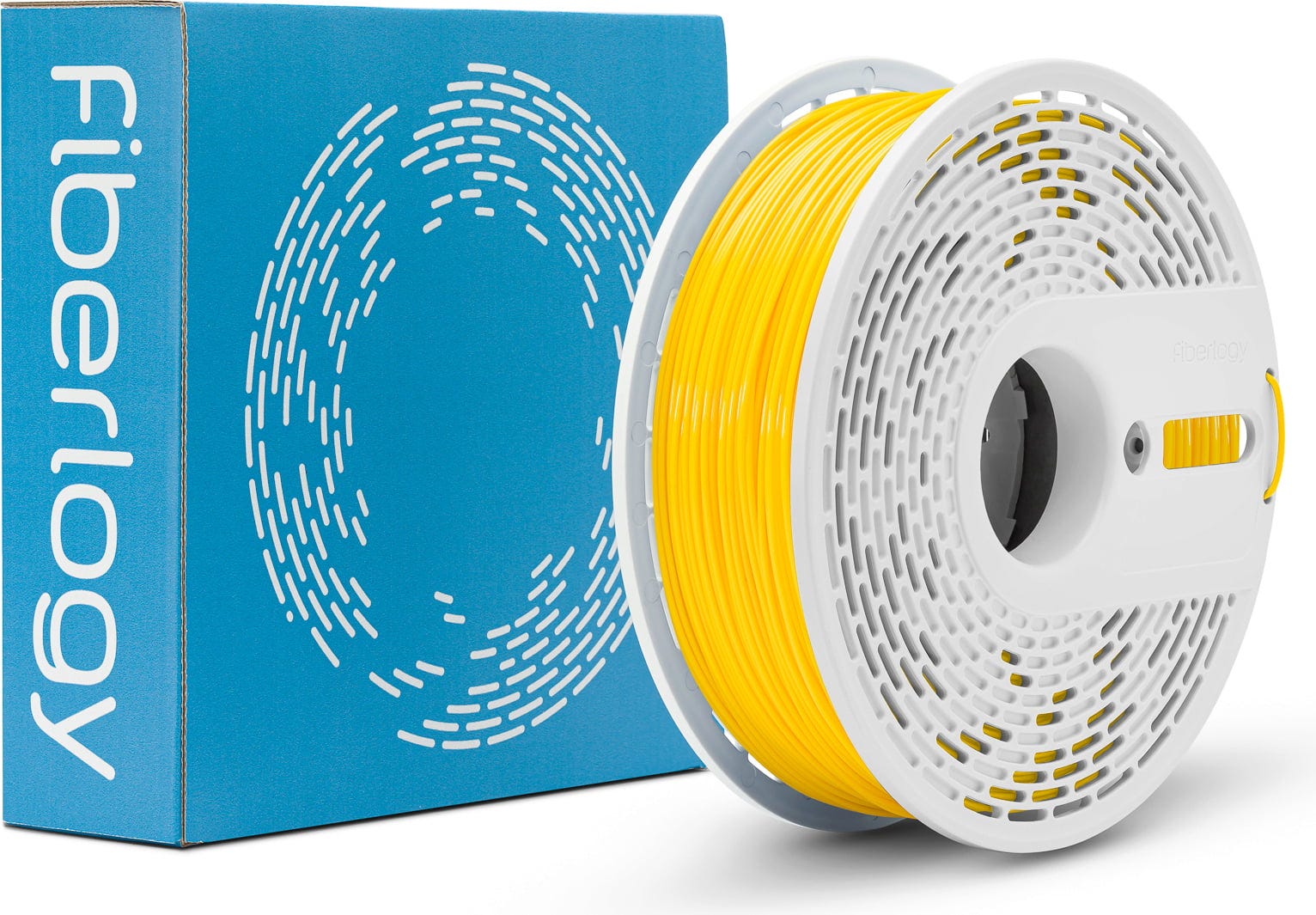 Fiberlogy  Easy PLA Yellow, 1,75 mm (850 g)    Leicht druckbares Filament mit geringen Fertigungstoleranzen