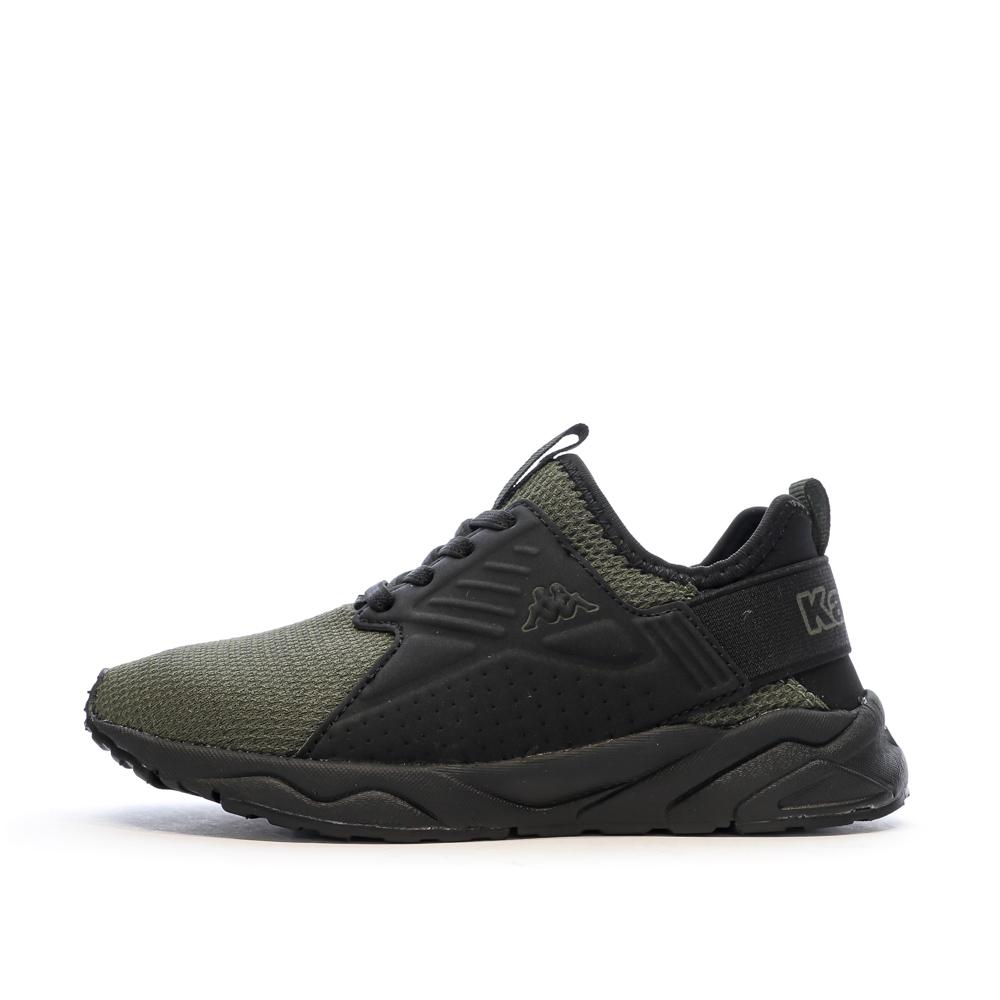 Kappa Baskets Kaki/Noires Garçon Kappa San Puerto