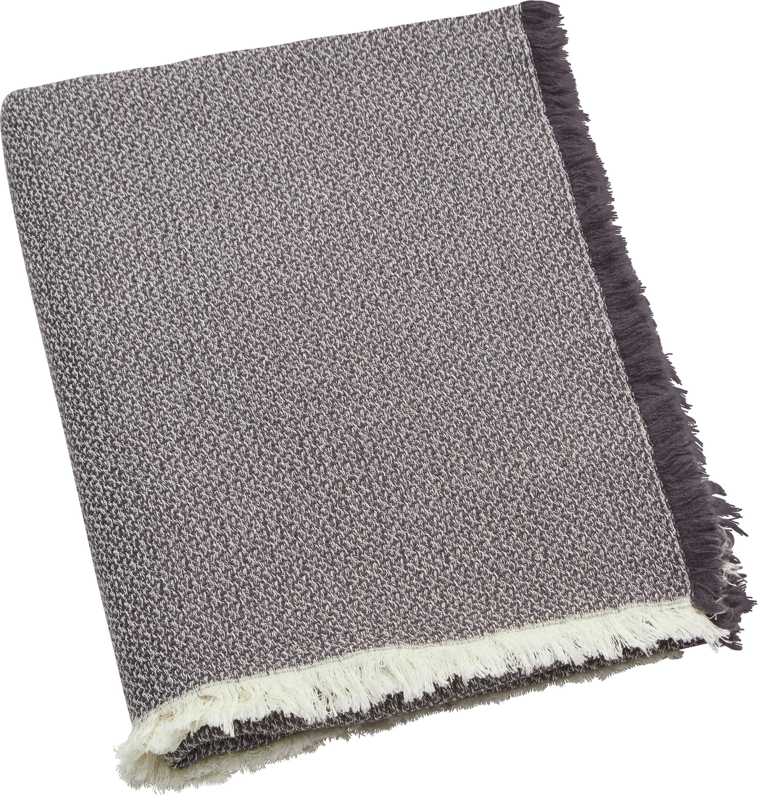 TITUS Decke 130x170cm - Anthrazit / B: 130.0 cm x H: 170.0 cm
