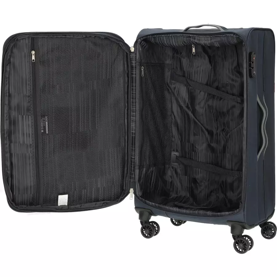 Gabol Zambia - 4-Rollen-Trolley M erw. 69 cm blue