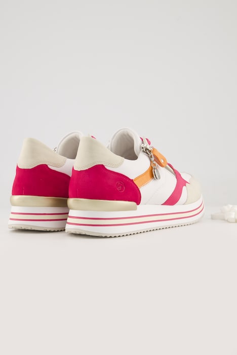 Remonte x Elle Leder-Sneaker, Wechselfußbett, Weite G