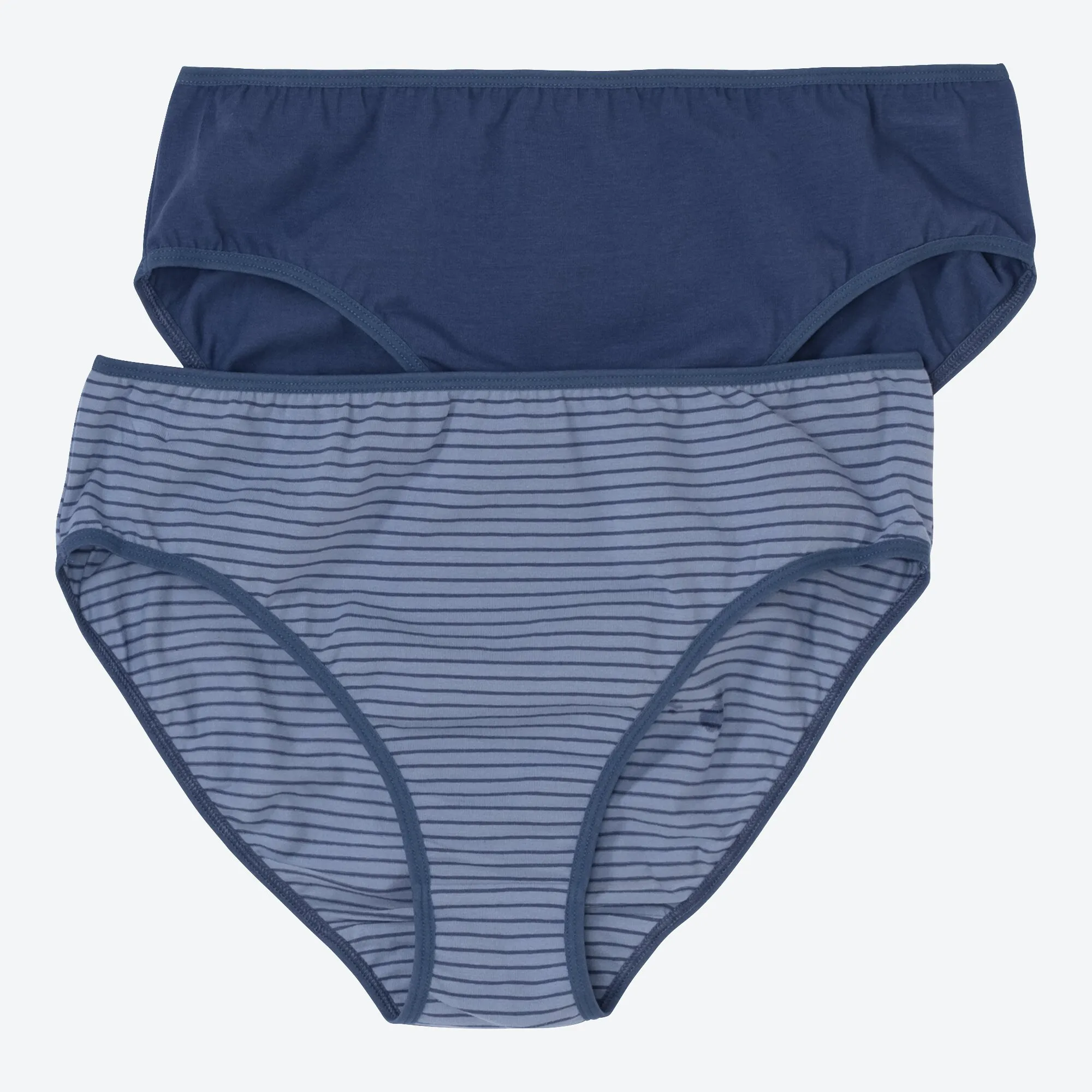 Damen-Rioslip mit Streifenmuster, 2er-Pack