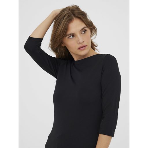 Vero Moda Panda Modal Bluse, Black, XL