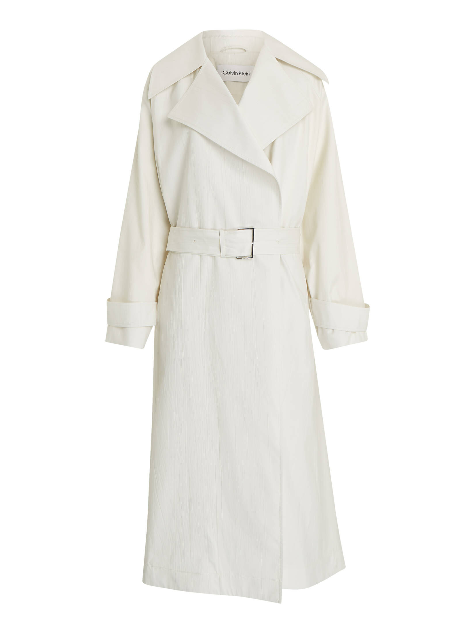 CALVIN KLEIN| Damen Trenchcoat LW BARK TEXTURED TRENCH COAT
