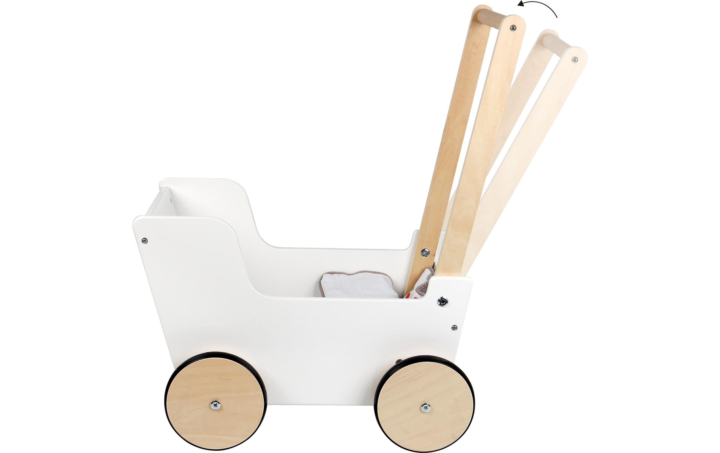 Small Foot Puppenwagen »Little Button« Holzart: Eukalyptus, Linde, Schima (China)
