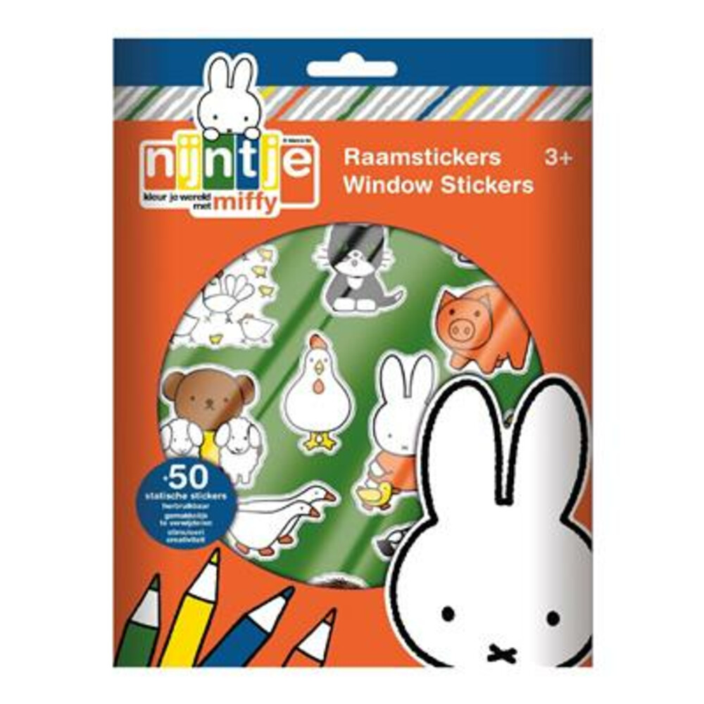 Nijntje Raamstickers 1 set