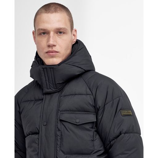 Barbour International Haze Puffer Jakke, Black, XL