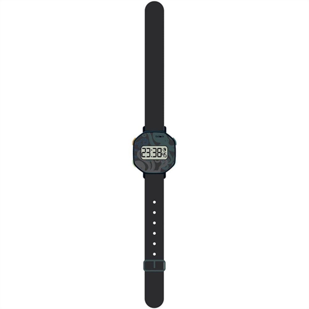 Ticlock Digitalur Sort Blæksprutte - Djeco