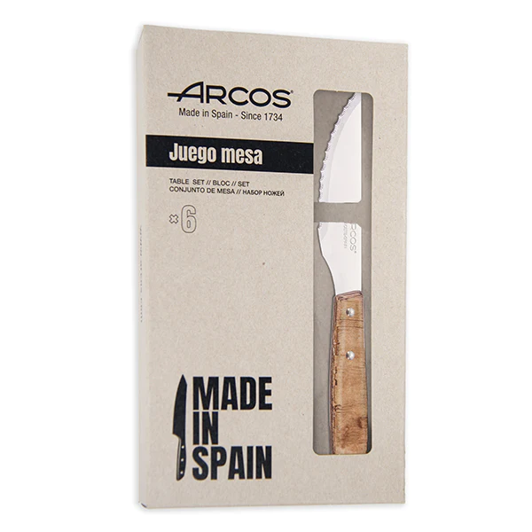 Set 6 couteaux de table 11 cm Arcos