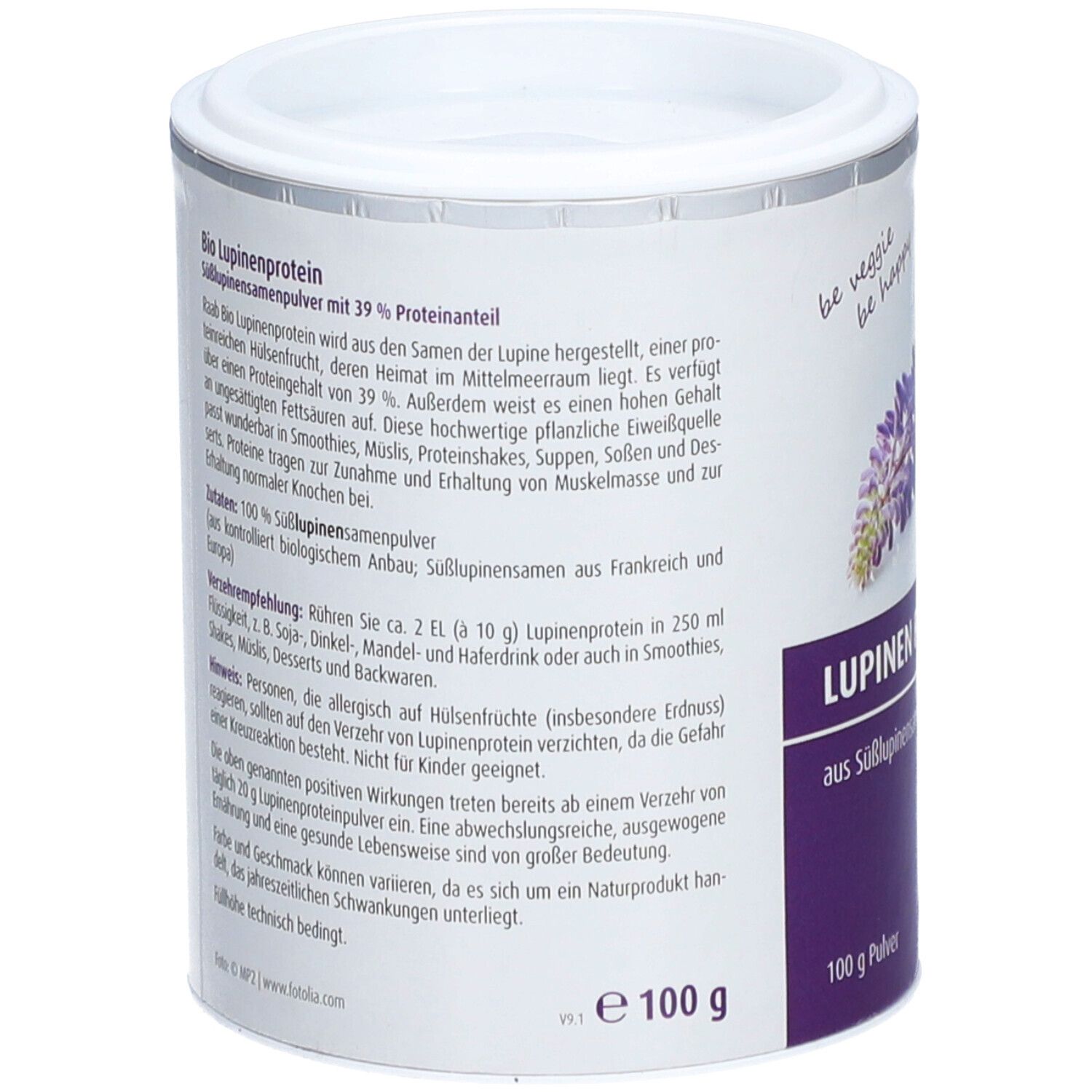 Lupinen Protein Pulver