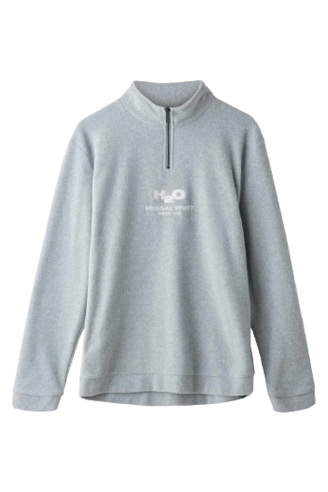 H2O Blåvand Ii Fleece Half Zip 1020 lt grey mel