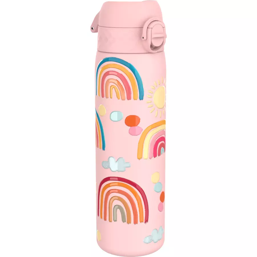 ion8 Wasserflasche Edelstahl 600 ml rosa