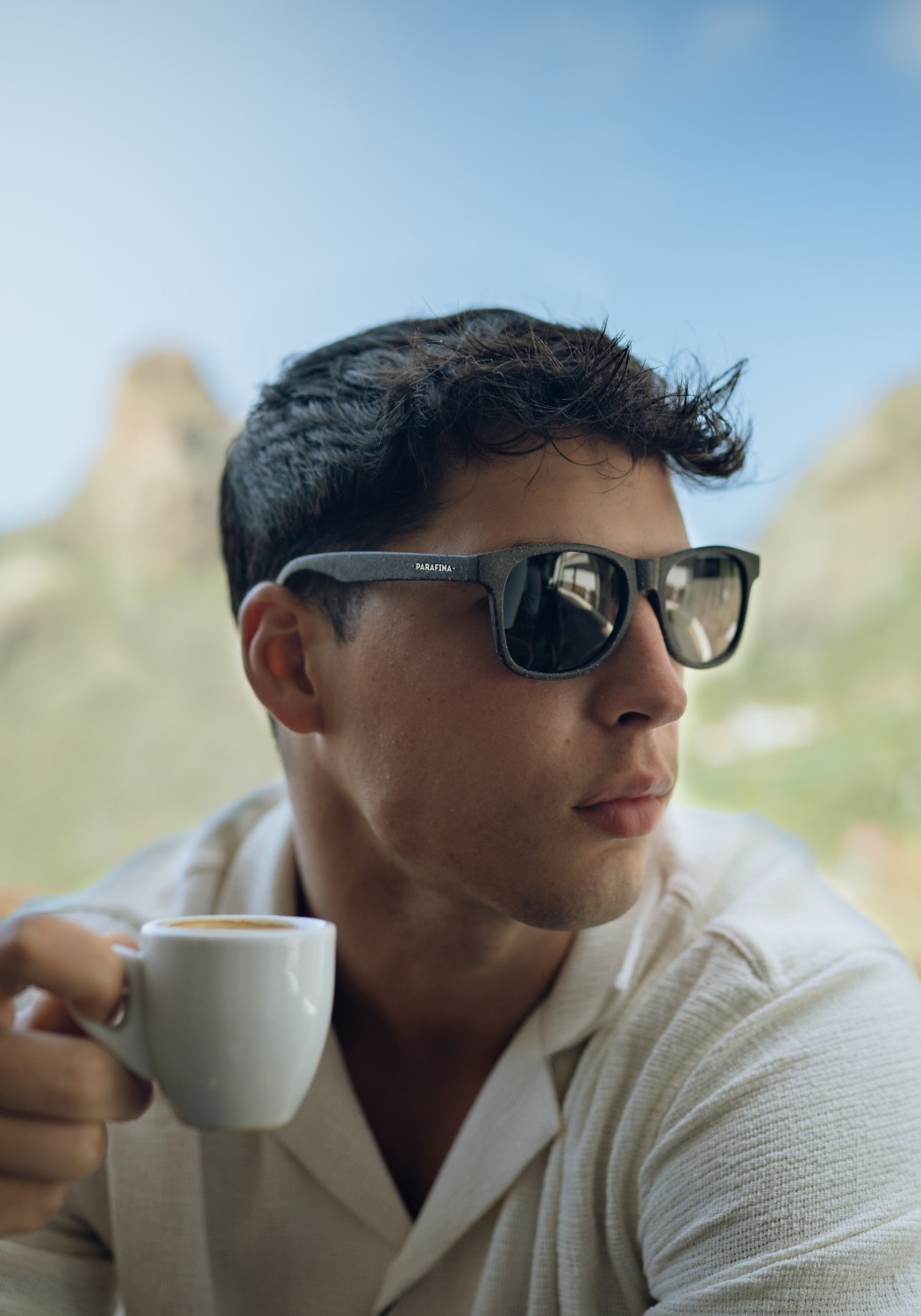 Parafina Sonnenbrille Cerro Black Coffee/Smoke Grey