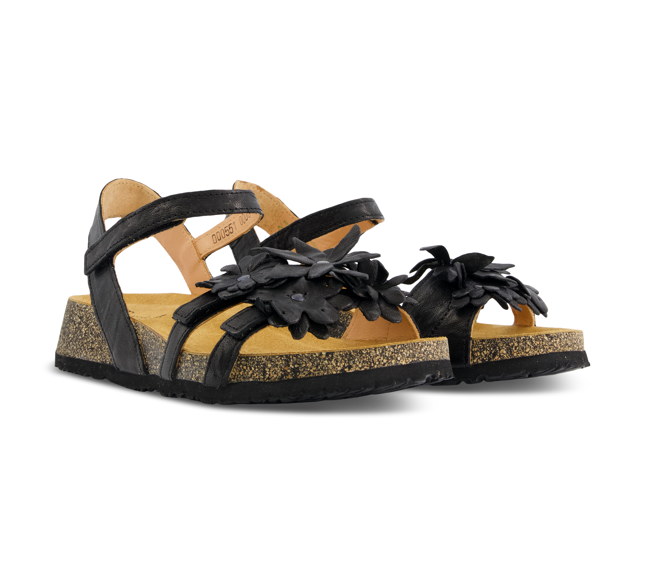 Think! Koak - Riemchensandalen schwarz