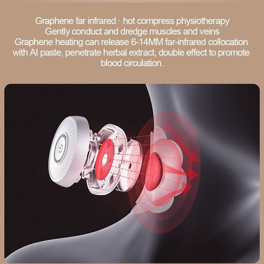 HOMTEC - Oplaadbare Moxibustion Massager
