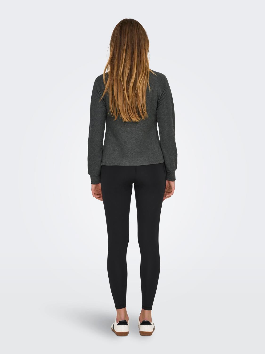 ONPMELINA Sweatshirt Dark Grey Melange