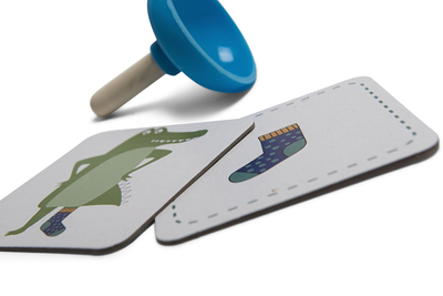 BS Toys Crocs' Socks Kortspill