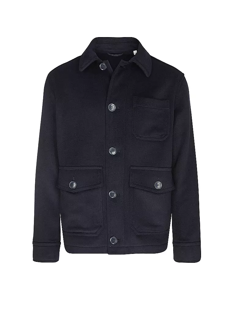 GANT Wolljacke  dunkelblau