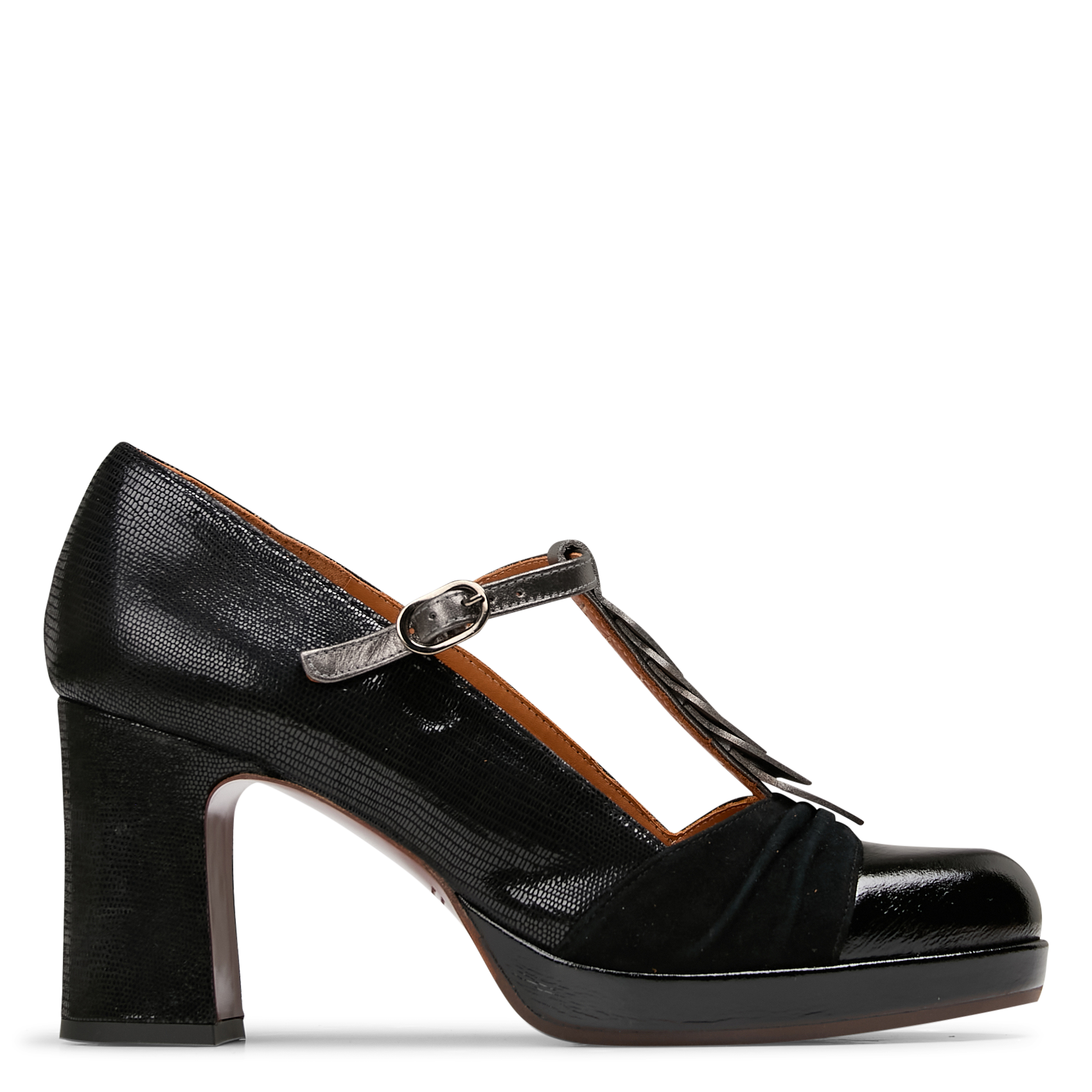 DEMAS - Escarpins bi-matière | Multicolore