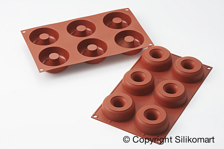 Silikomart DONUTS. SILIC. ø75/25. H28 Fuchsia