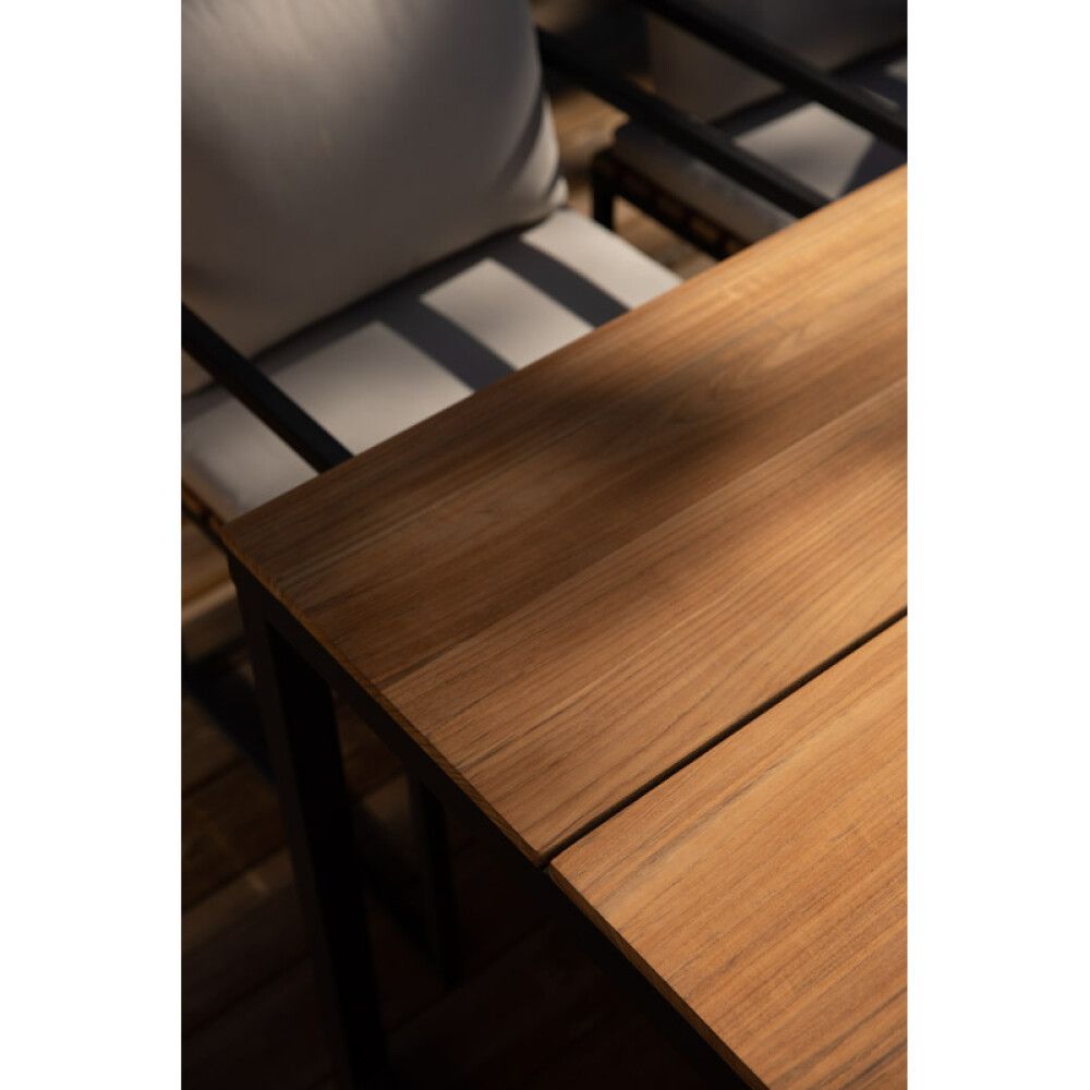 SPISEBORD SENSUM EKSJÖ TEAK 200X100CM SVART