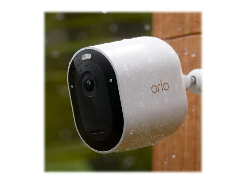 Arlo Pro 5 - Netværksovervågningskamera - udendørs, indendørs - vejrbestandig - farve (Dag/nat) - audio - trådløs - WiFi (pakke med 3)