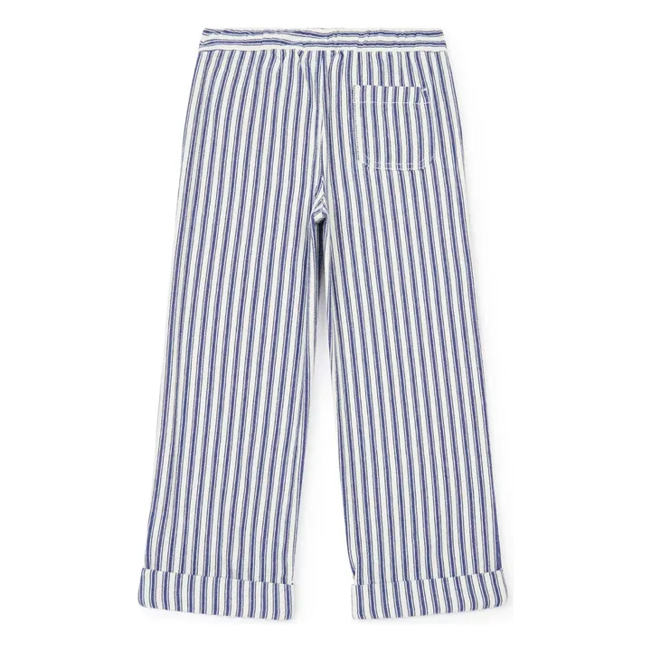 Bonton Pantalon Rayé Itcha | Bleu