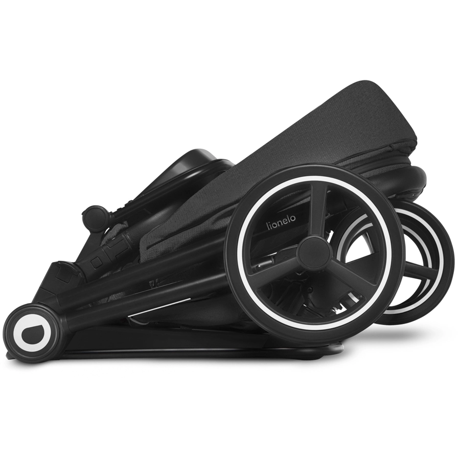 lionelo Kombikinderwagen Mika 3-in-1 Grey Graphite