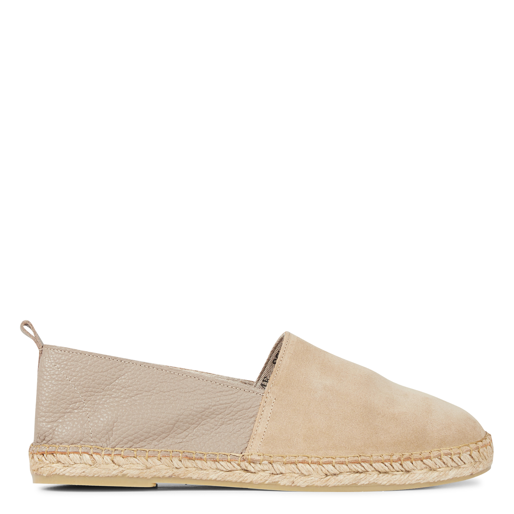 Espadrilles en cuir | Beige