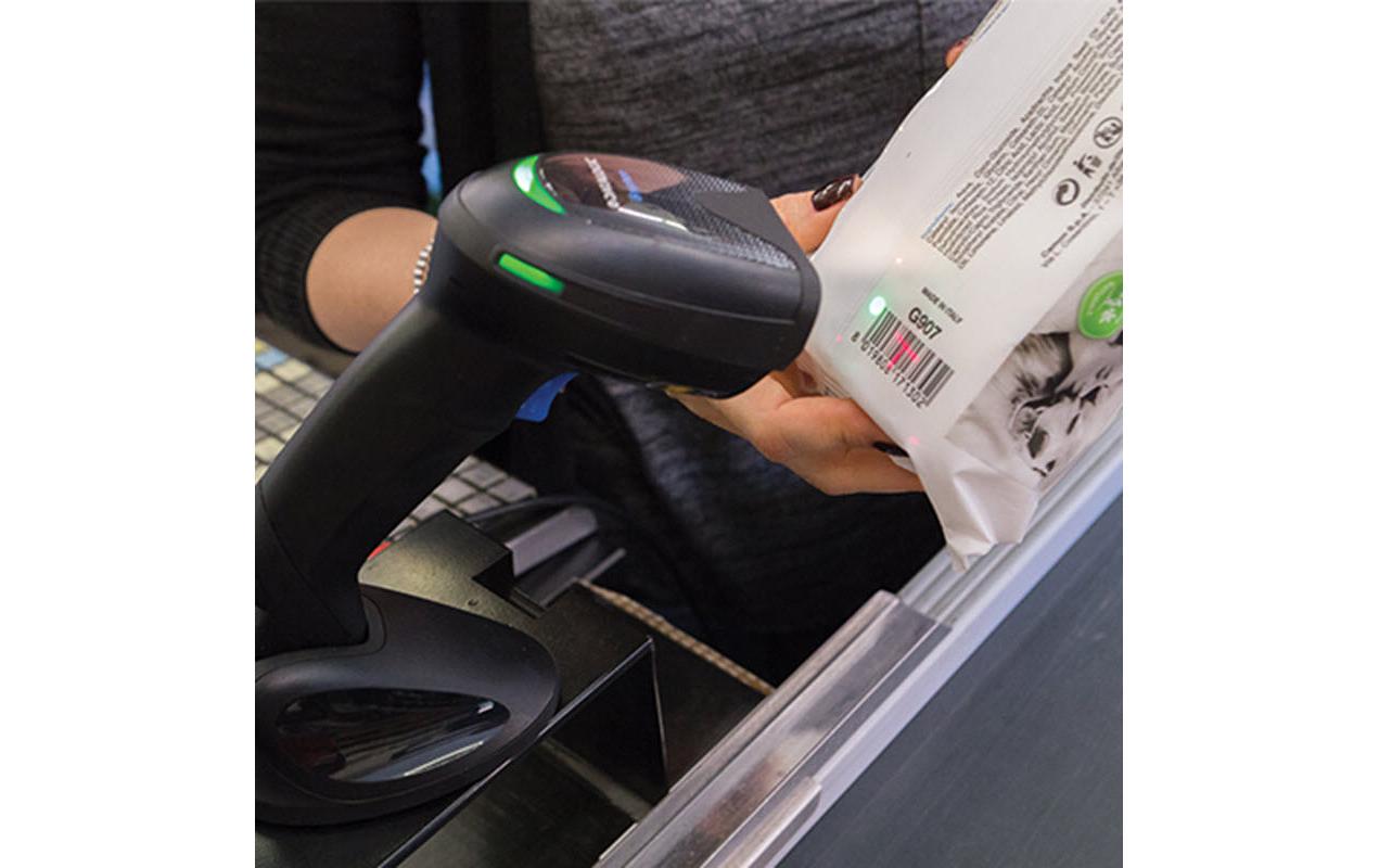 Barcode Scanner Gryphon GD4520-BKK1S mit Standhalter<br>2D-Barcodescanner für allgemeine Anwendungen