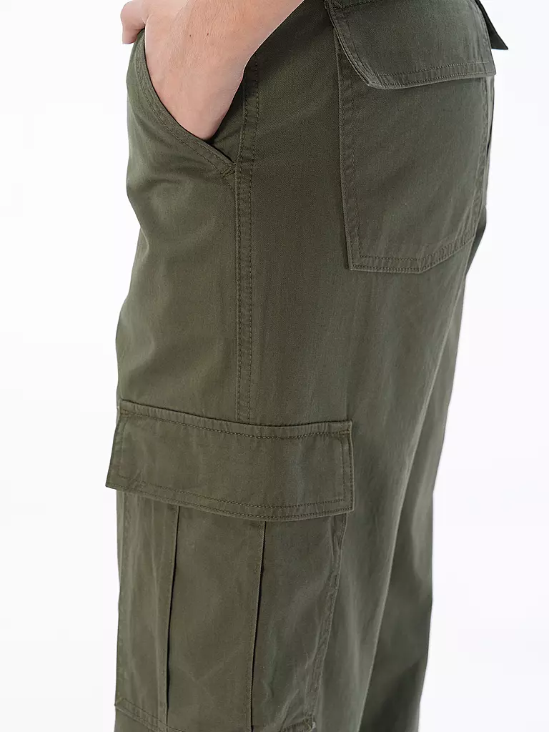 LEVI'S® Cargohose BAGGY olive