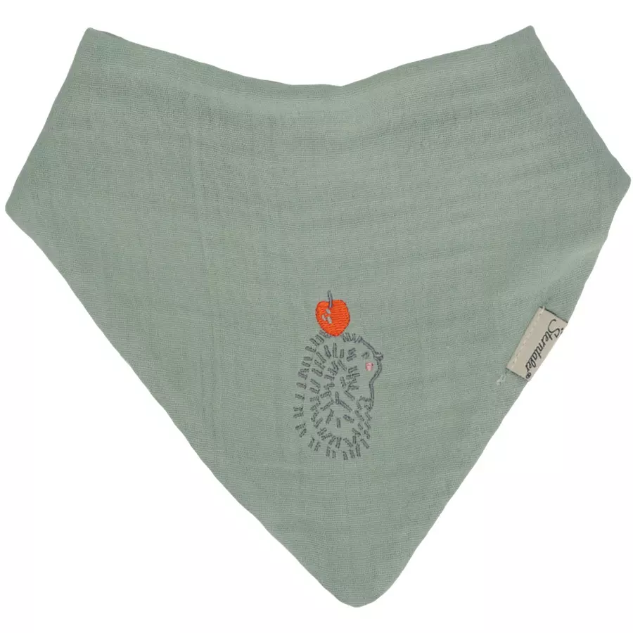 Sterntaler Halsttuch Doppelpack Igel grün