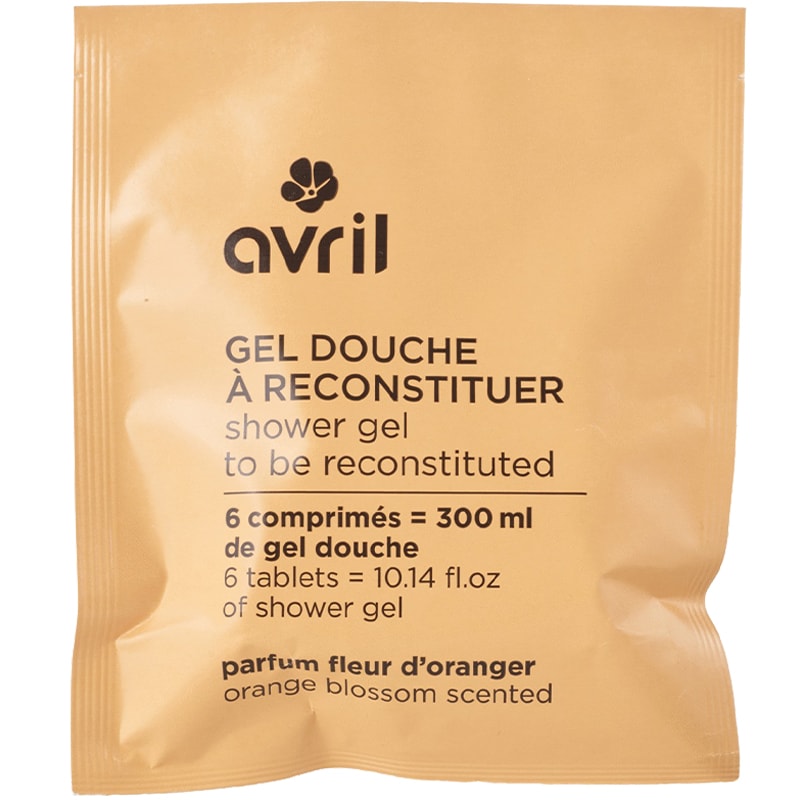 Gel douche bio à reconstituer - Fleur d'oranger - 300 ml
