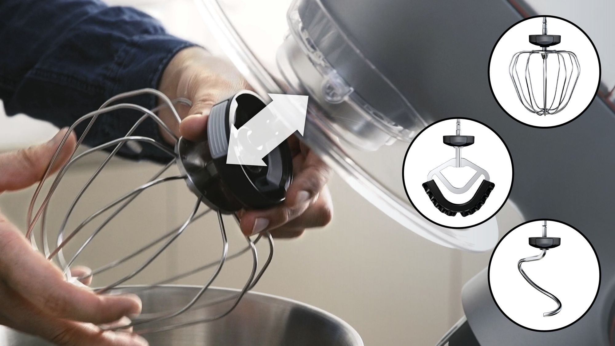 PRODUTO RECONDICIONADO # Processador de Alimentos OptiMUM Série 8 com Balança 1600 W Aço Inoxidável, Preto MUM9YX5S12B