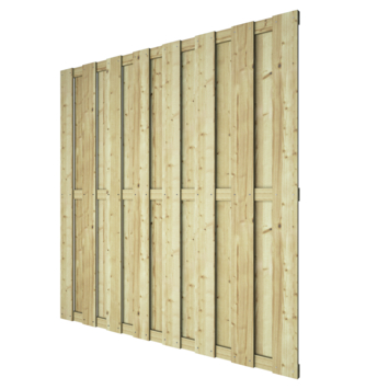 Schutting Jumbo grenen hout 180 x 180 cm